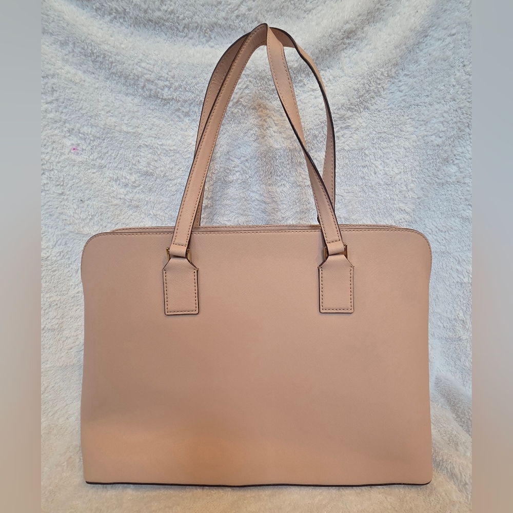 Kate Spade Cameron Street Marybeth Saffiano Leather Pink Tote - Picture 2 of 10